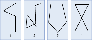 Примеры экземпляров Geometry LineString