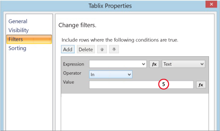 Поле значения