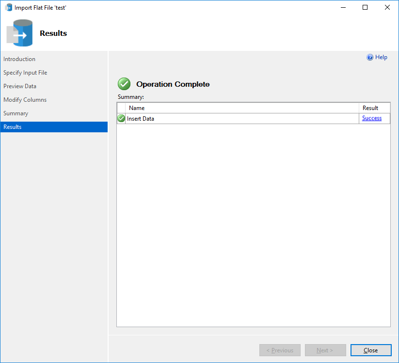 Снимок экрана: меню 