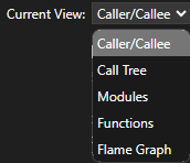 Снимок экрана: список подробных отчетов.