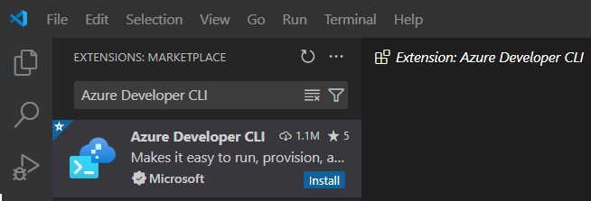 Skärmbild av tilläggsinstallationen.