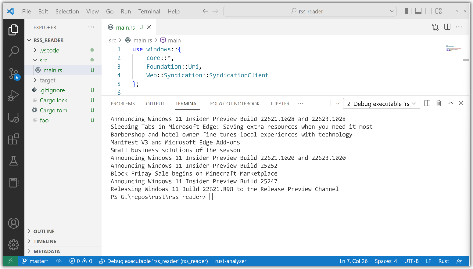 Lista över blogginläggsrubriker