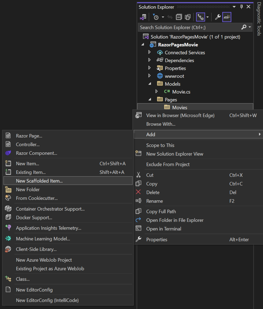 已搭建基架的新项