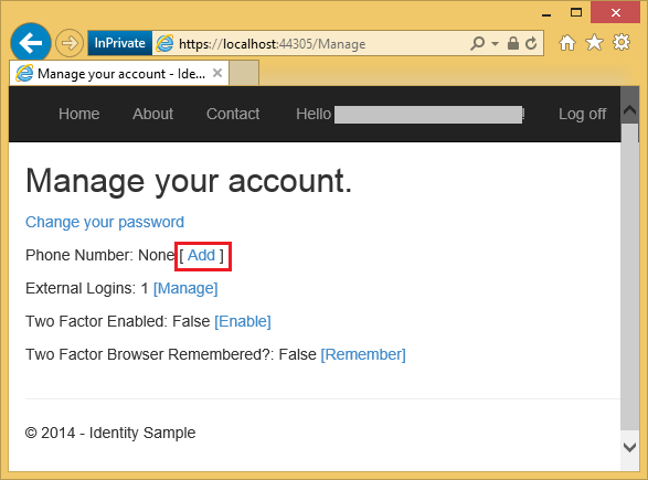 添加电话号码链接的图像