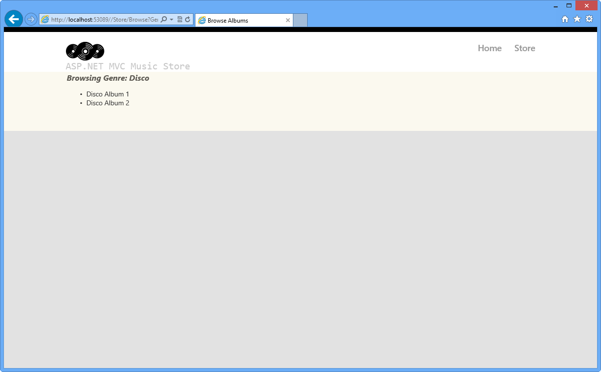 浏览应用商店迪斯科专辑