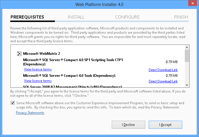 接受许可条款 接受许可条款