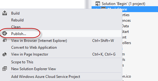 发布应用程序 发布应用程序