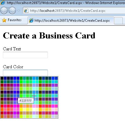 ColorPicker 控件扩展器