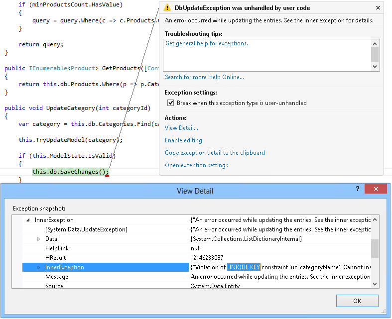 重复类别名称的异常 重复类别名称的异常