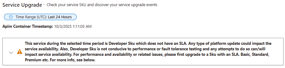 服务升级类别磁贴的屏幕截图。