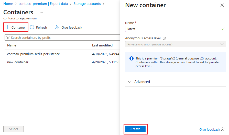 显示在“资源”菜单中选择了“导出数据”的屏幕截图