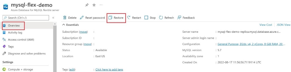 概述页面屏幕截图。