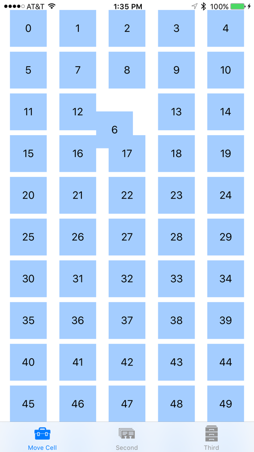 重新排序过程的示例