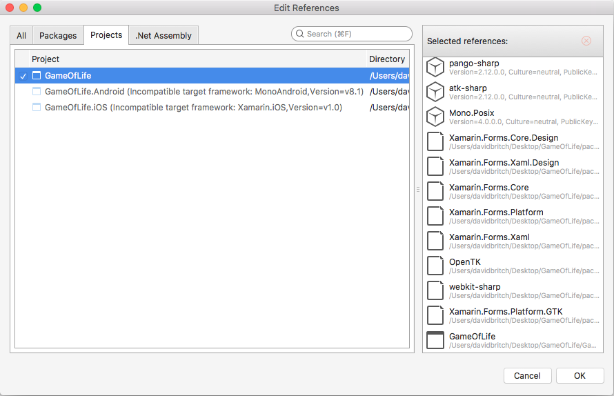 引用共享项目 引用共享项目