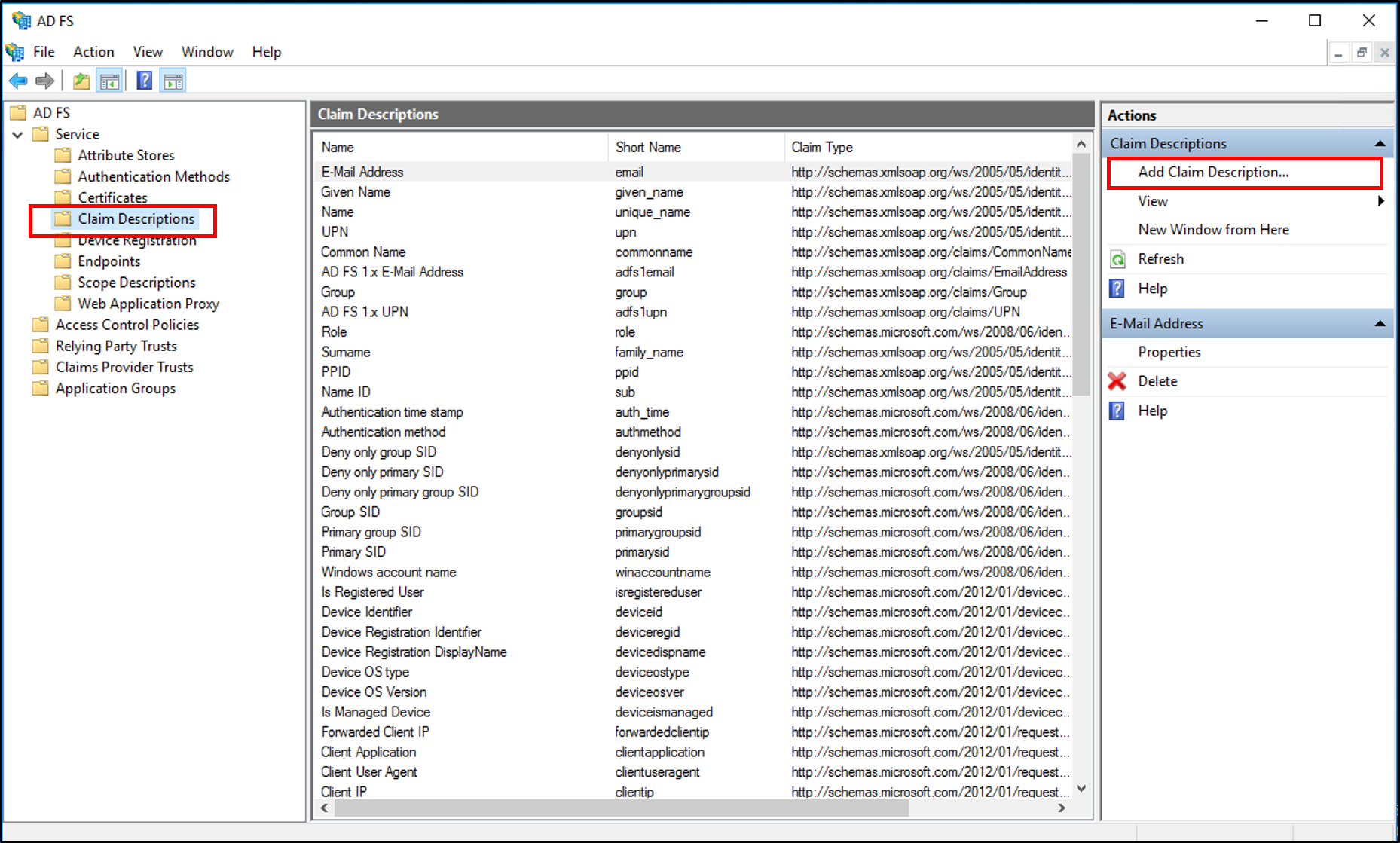 突出显示“添加声明说明”的屏幕截图。